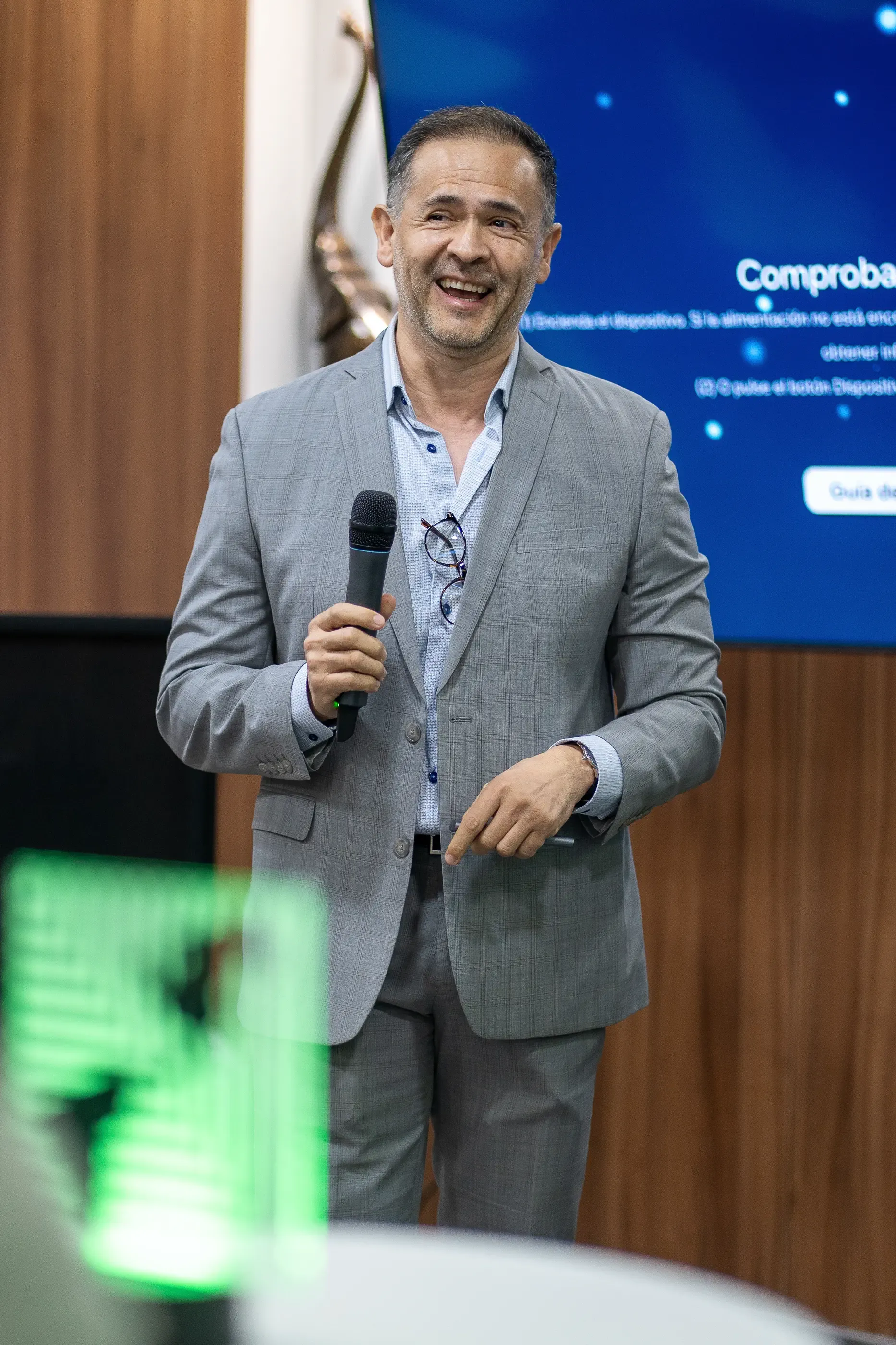 Harold H. Mesa during his presentation
